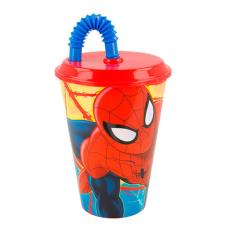 Spiderman 430ml Tumbler with Straw